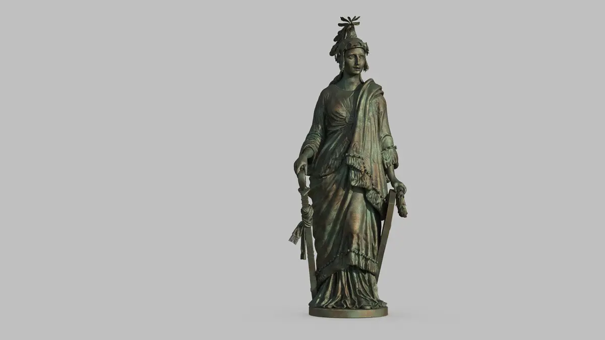 Statue of Freedom 3D model
