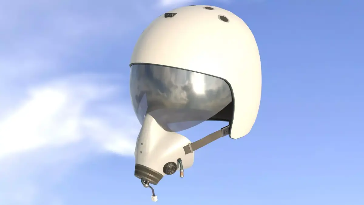 Flight Helmet Low-poly 3D model