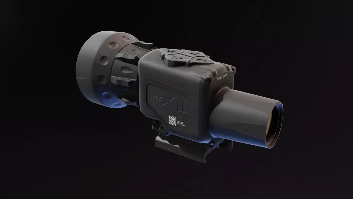 UTCx Thermal Weapon Sight Low-poly 3D model