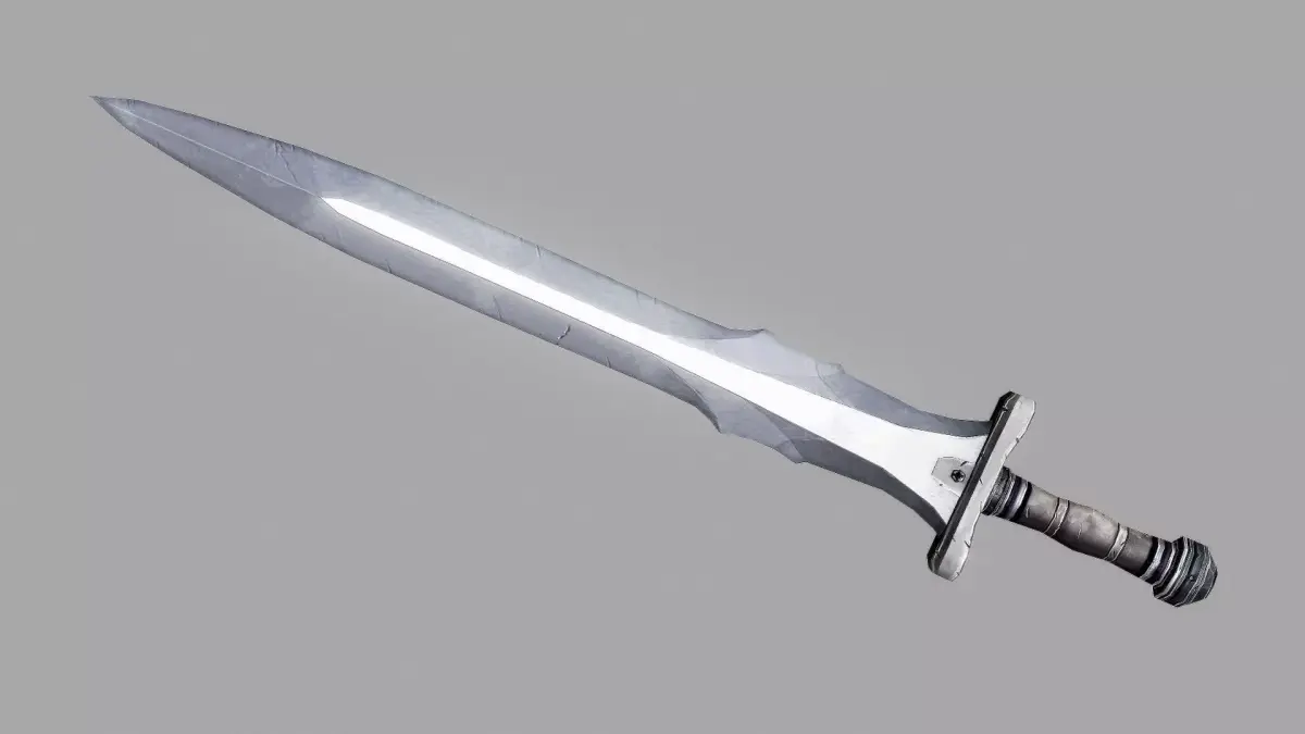 Sword Low-poly 3D model 44