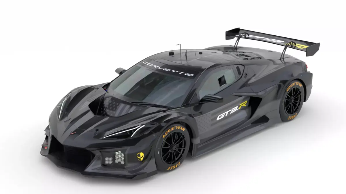 Corvette Z06 GT3 R 2024  3D model