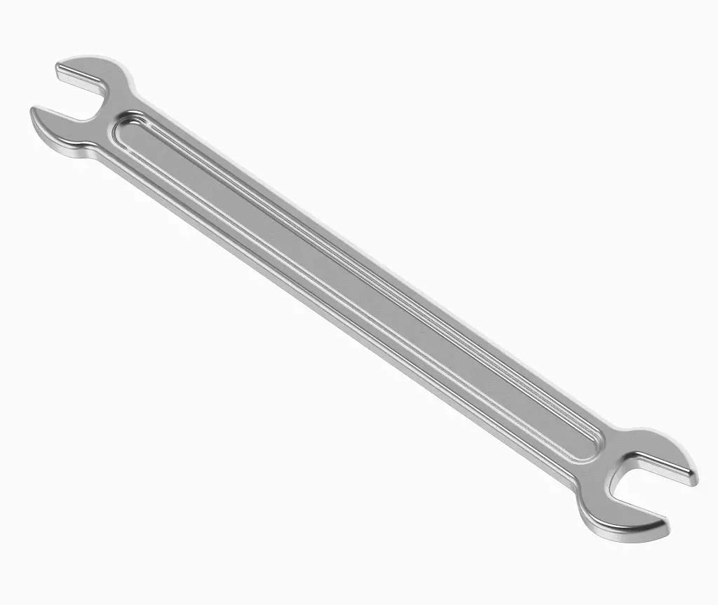 Industrial Double End Spanner 3D print model