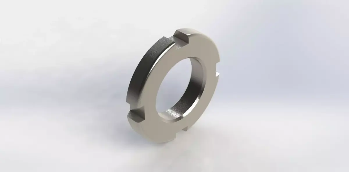 Nut Porca SKF KM 3 3D model