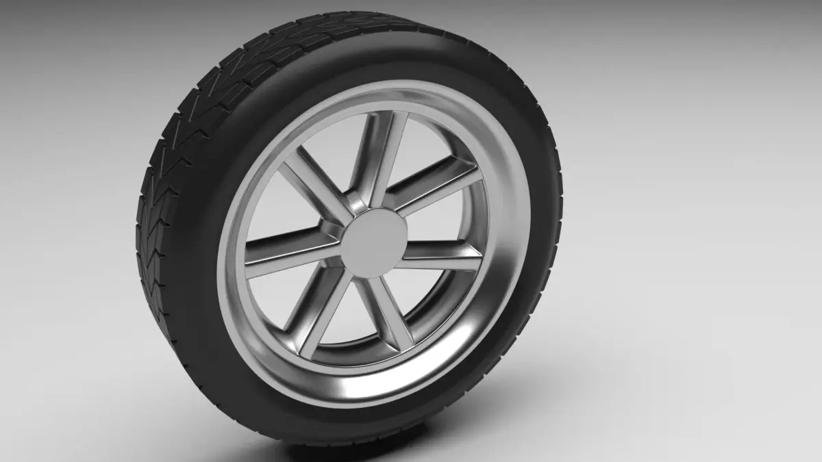 Car Tire 3D model by erikyavrumyan from CGTrader