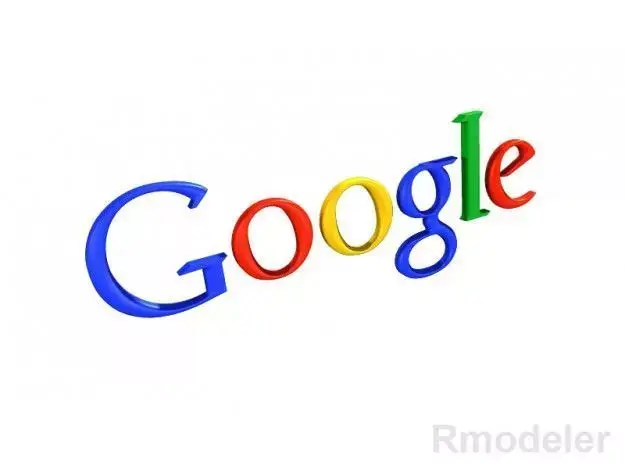 Google 3d Logo 3D model