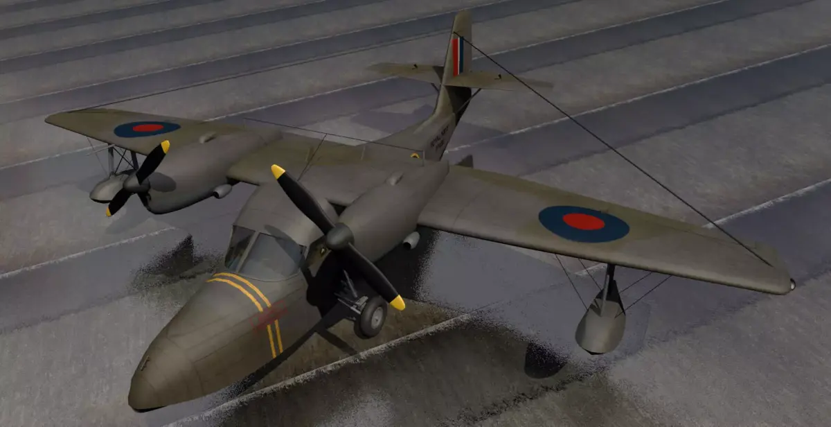 Grumman Gosling Mk-1 - RN 3D model