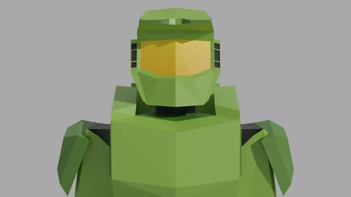 HALO Master Chief 3D model
