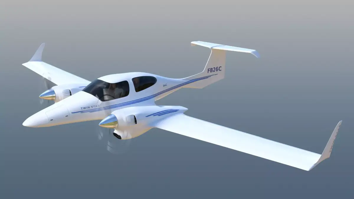 Diamond DA42 Twin Star 3D model