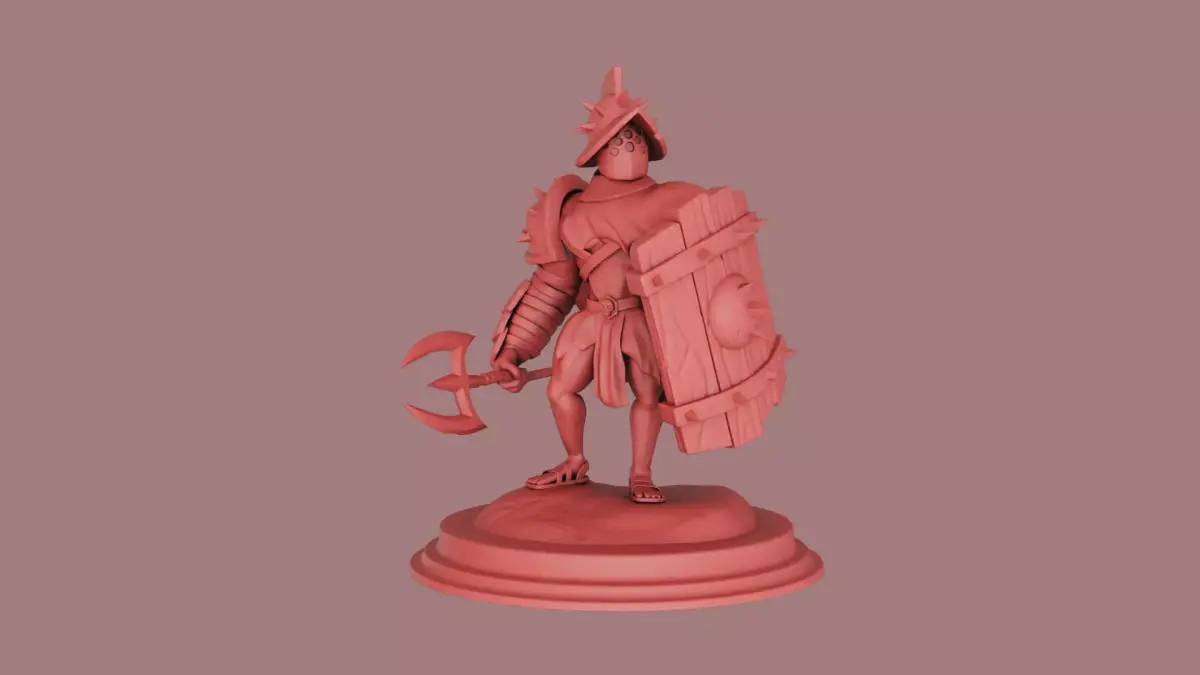Gladiator - Spartan Warrior  3D print model