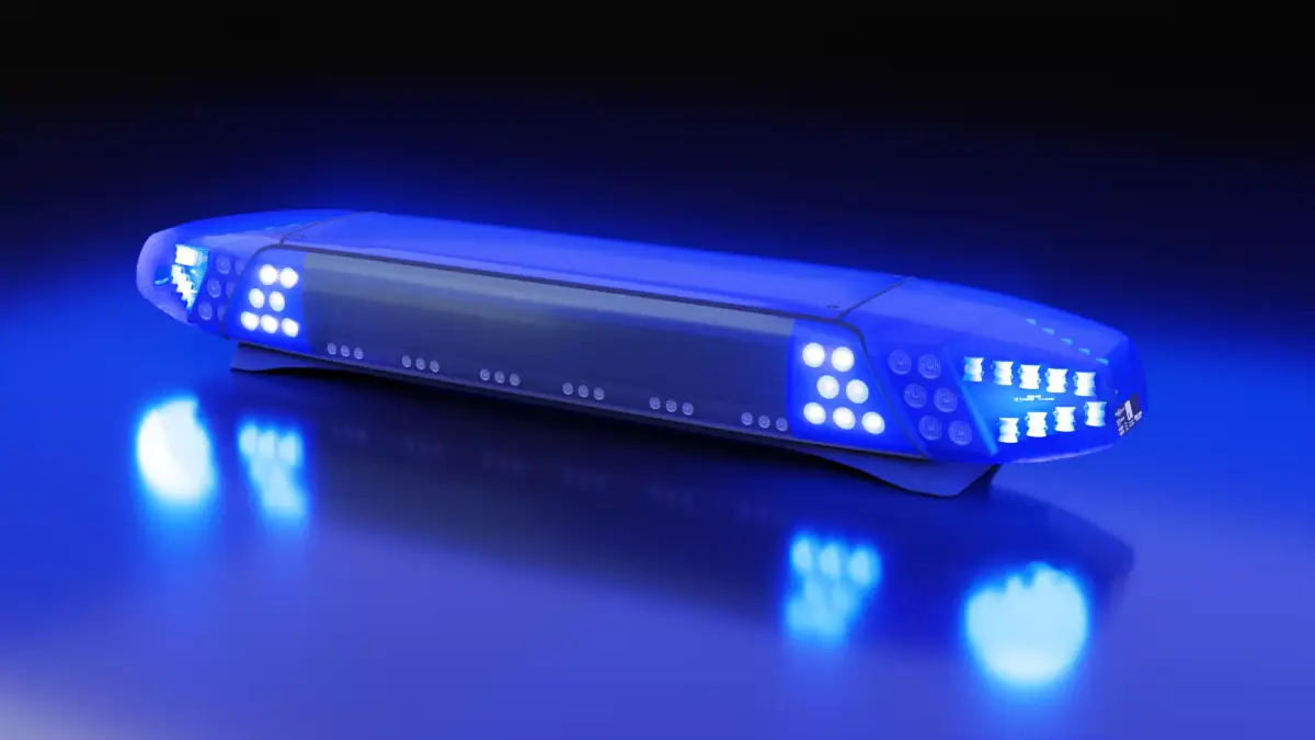 DBS 4000 Lightbar Low-poly 3D model