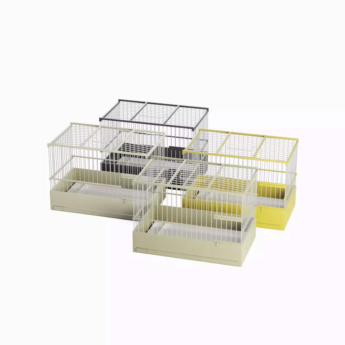 Small Birdcage Set 3D model