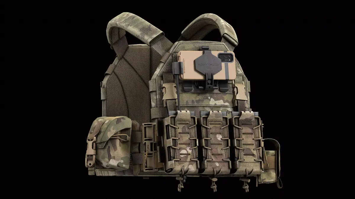 TYR Tactical PICO DSX Assaulter Plate Carrier V2 Low-poly 3D model