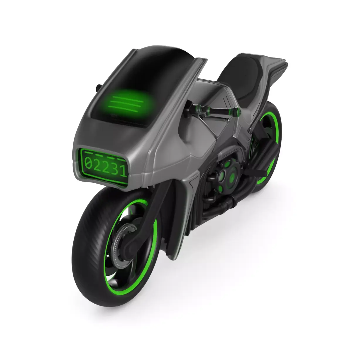 Cafe Racer Motorcycle 3D model