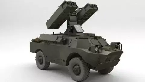 rocket launcher 3D model 5
