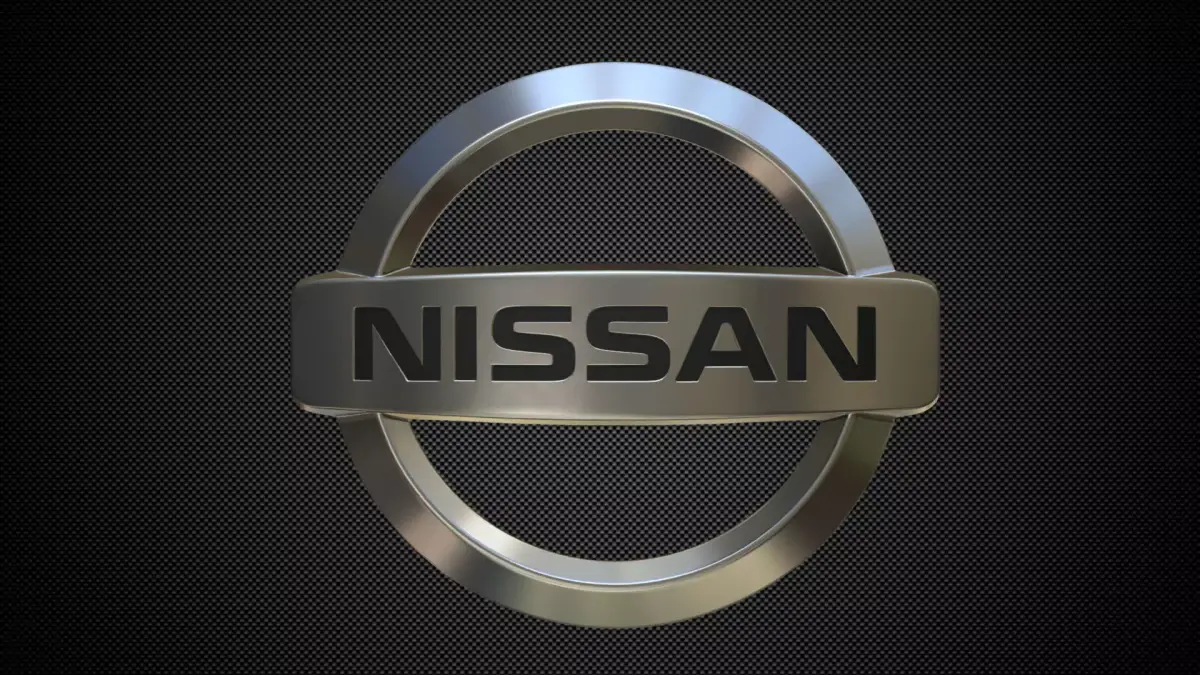 nissan logo 3D model