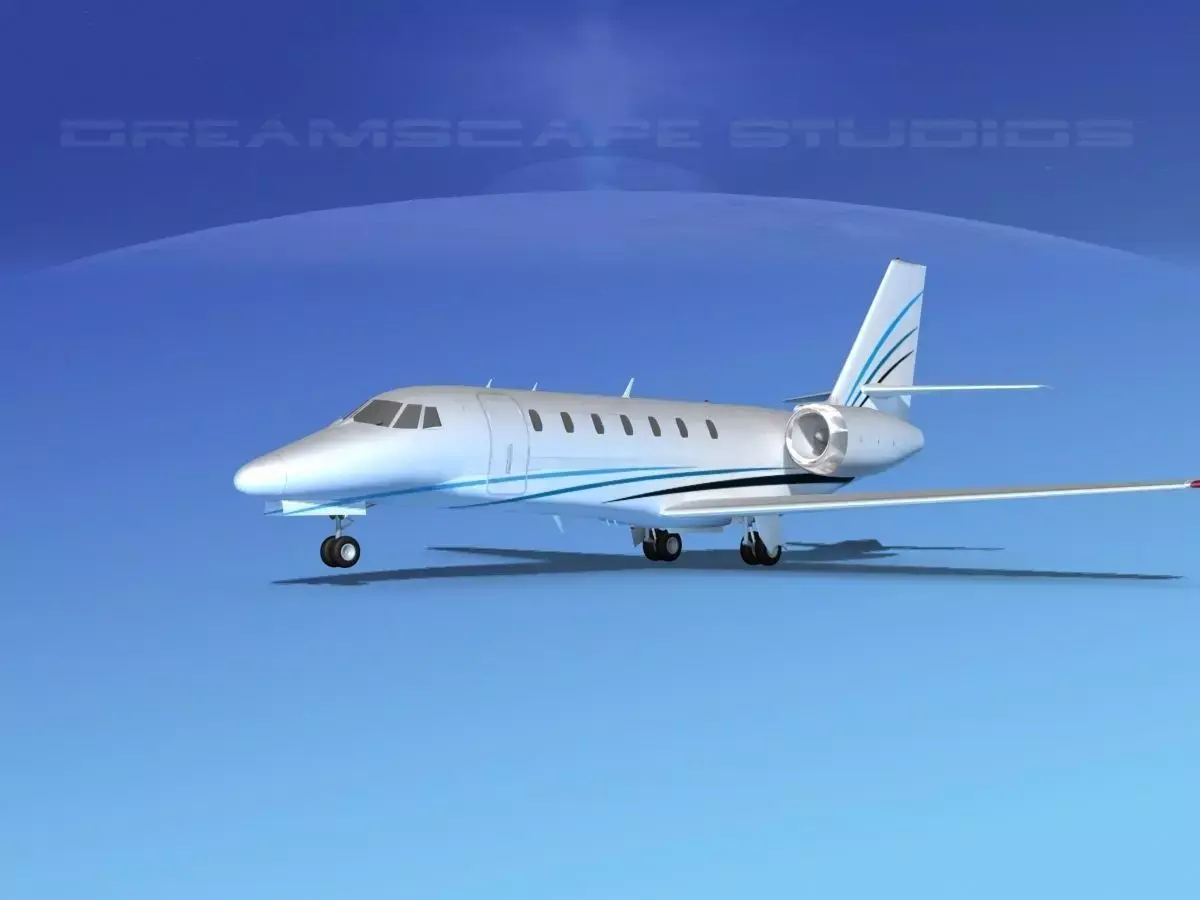 Cessna C680 Citation Soveriegn V15 3D model