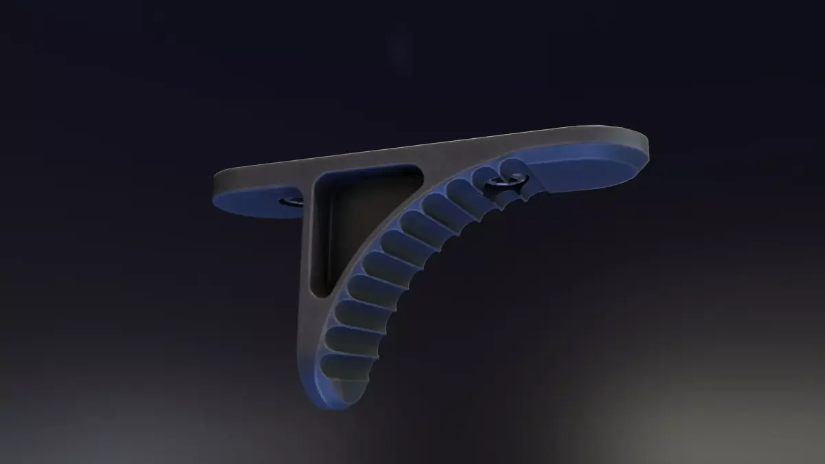GripStop Attachment  Low-poly 3D model