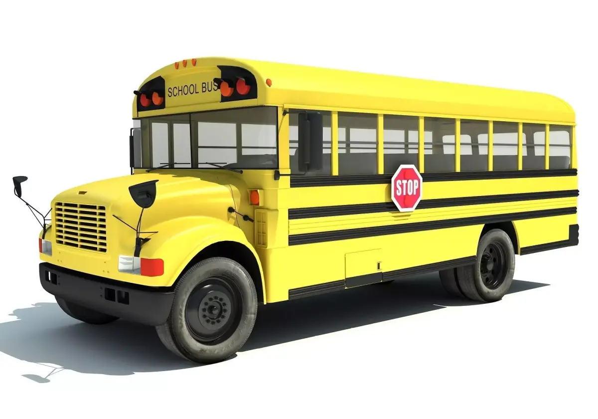 School Bus 3D model buy