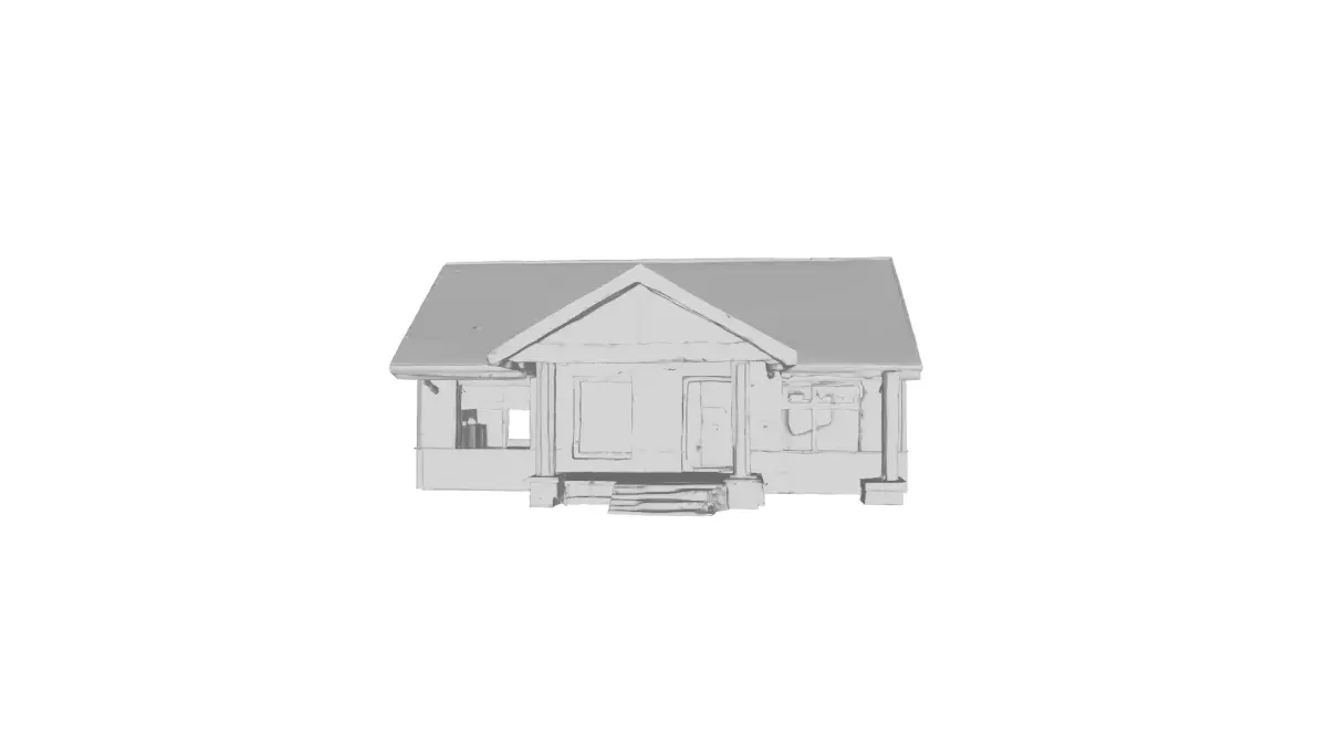 House 3d Model Low-poly 3D model