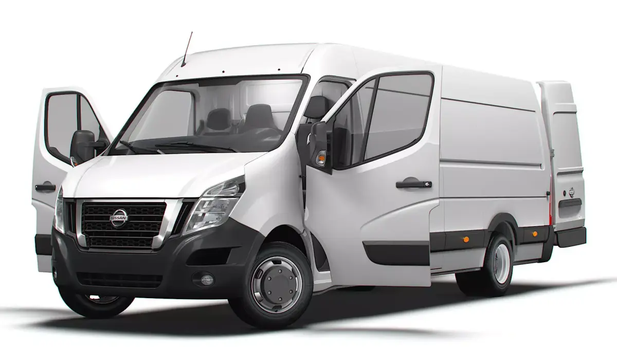 Nissan NV400 Van L4H2 HQ Interior 2021 3D model
