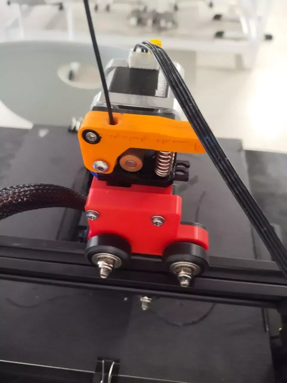 Ender 3D Extruder motor holder 3D print model