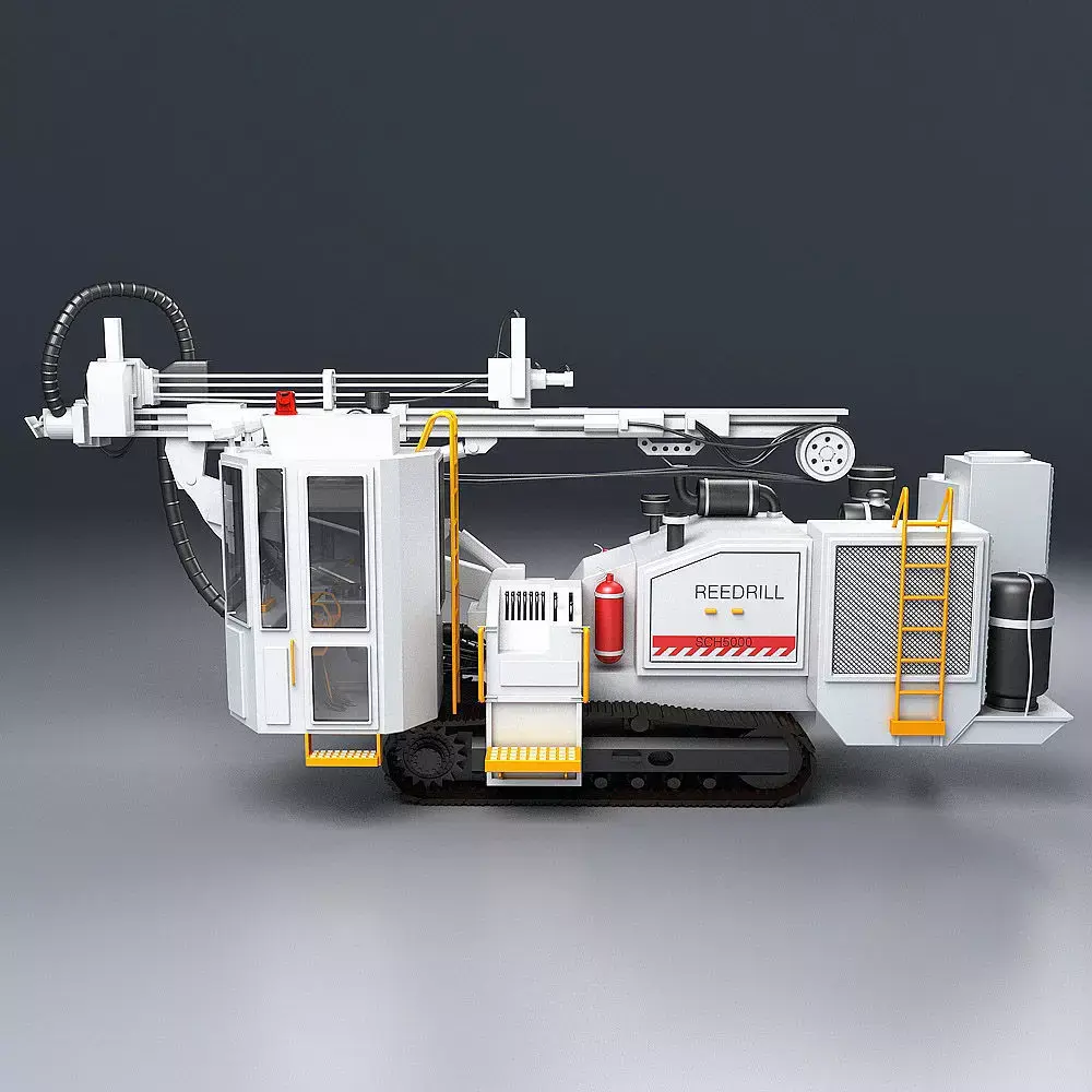 Reedrill drilling machine 3D model