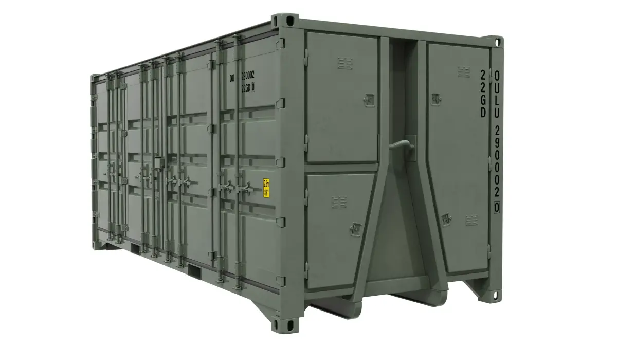 Military Container 3D model purchase