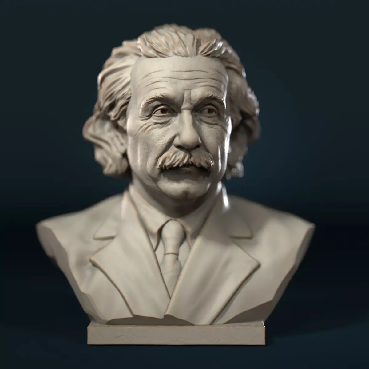 Albert Einstein 3D print model purchase