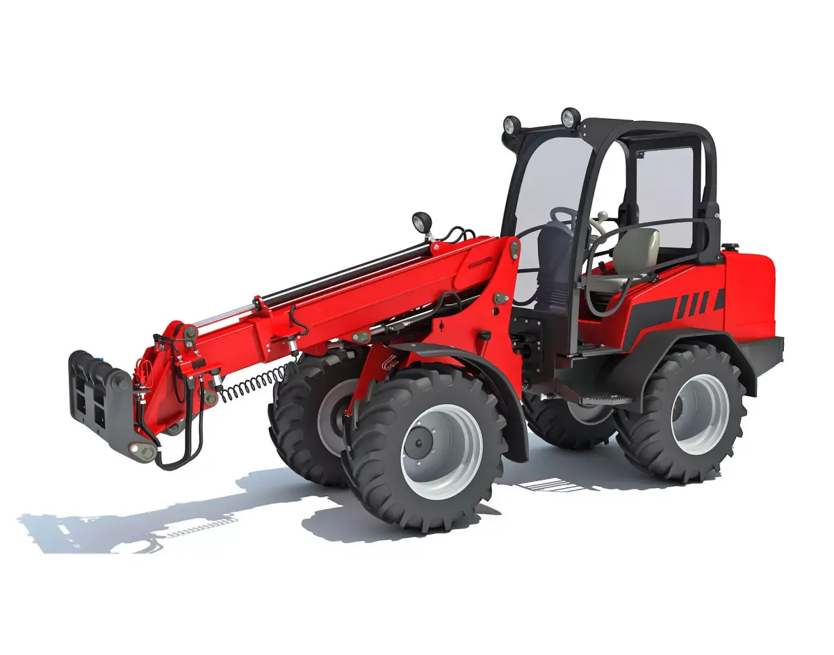 Wheel Loader 3D model buy