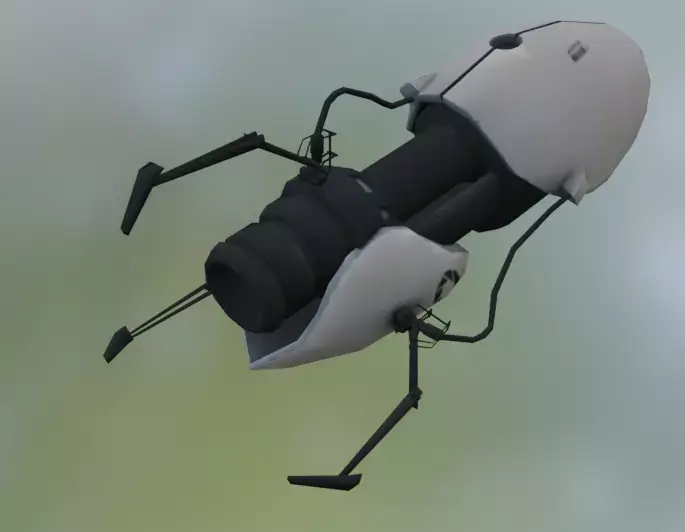 Portal Gun Free low-poly 3D model