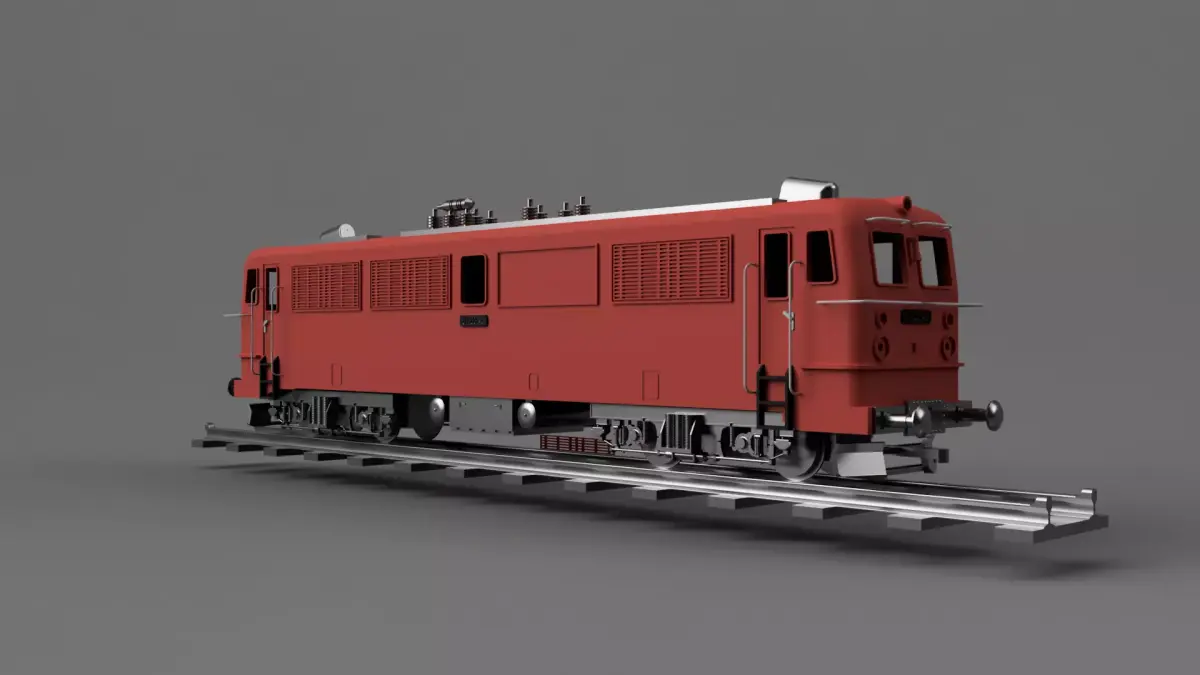 BR 211 E  Elektrolokomotive Spur G  3D print model