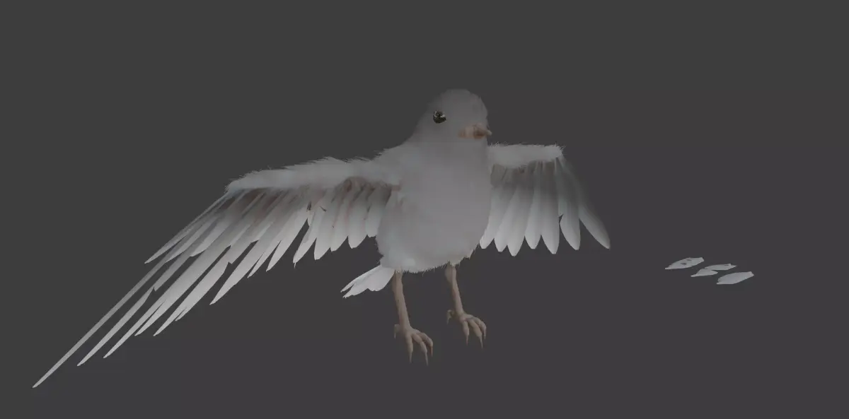 Small Bird 3D model