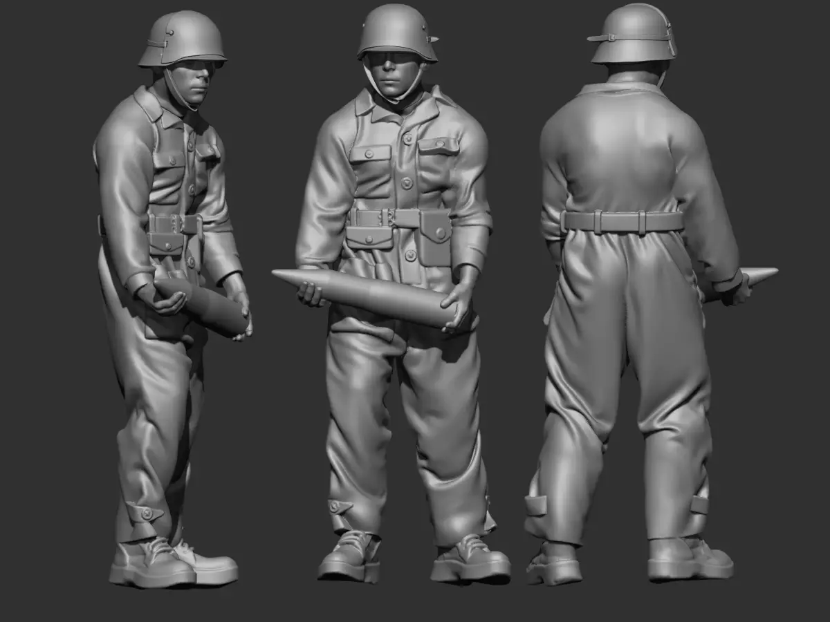  USA Mechanic  3D print model