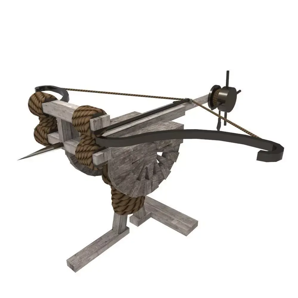 Ballista Low-poly 3D model buy