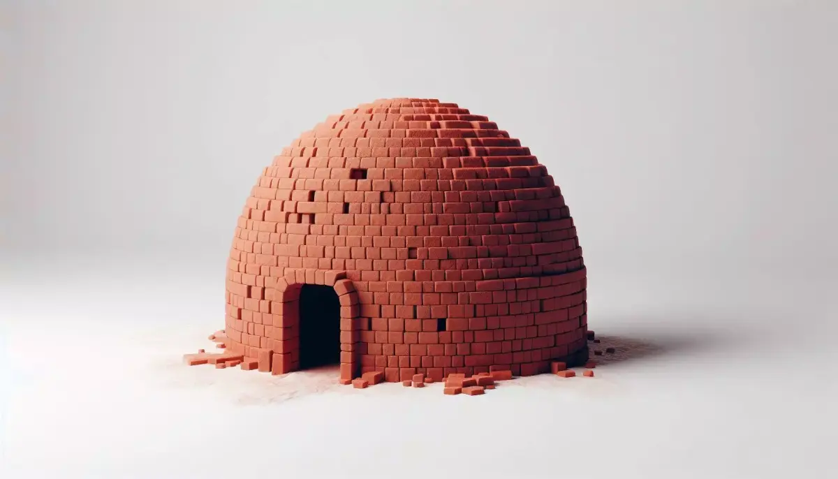 Brick Dome Architectural 3D Model 3D model