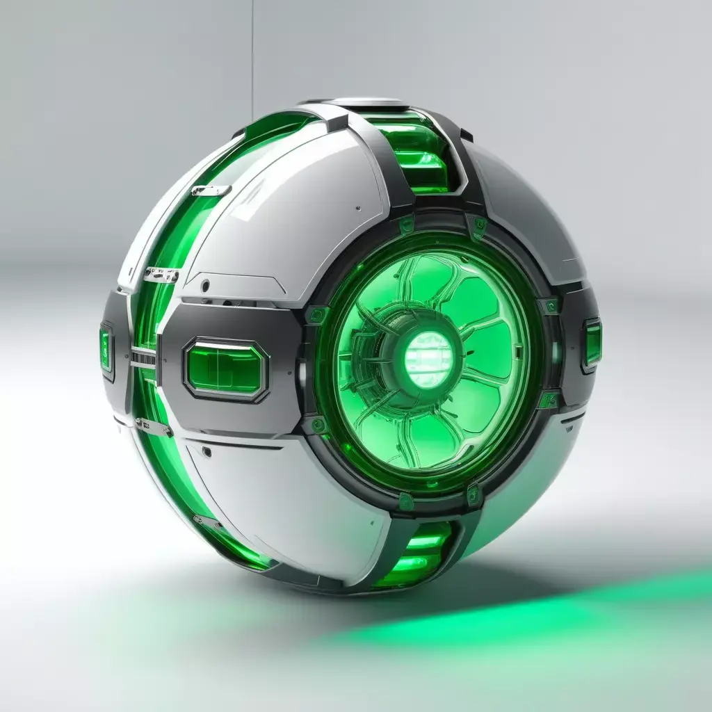 SciFi Energy Core Sphere 3D model