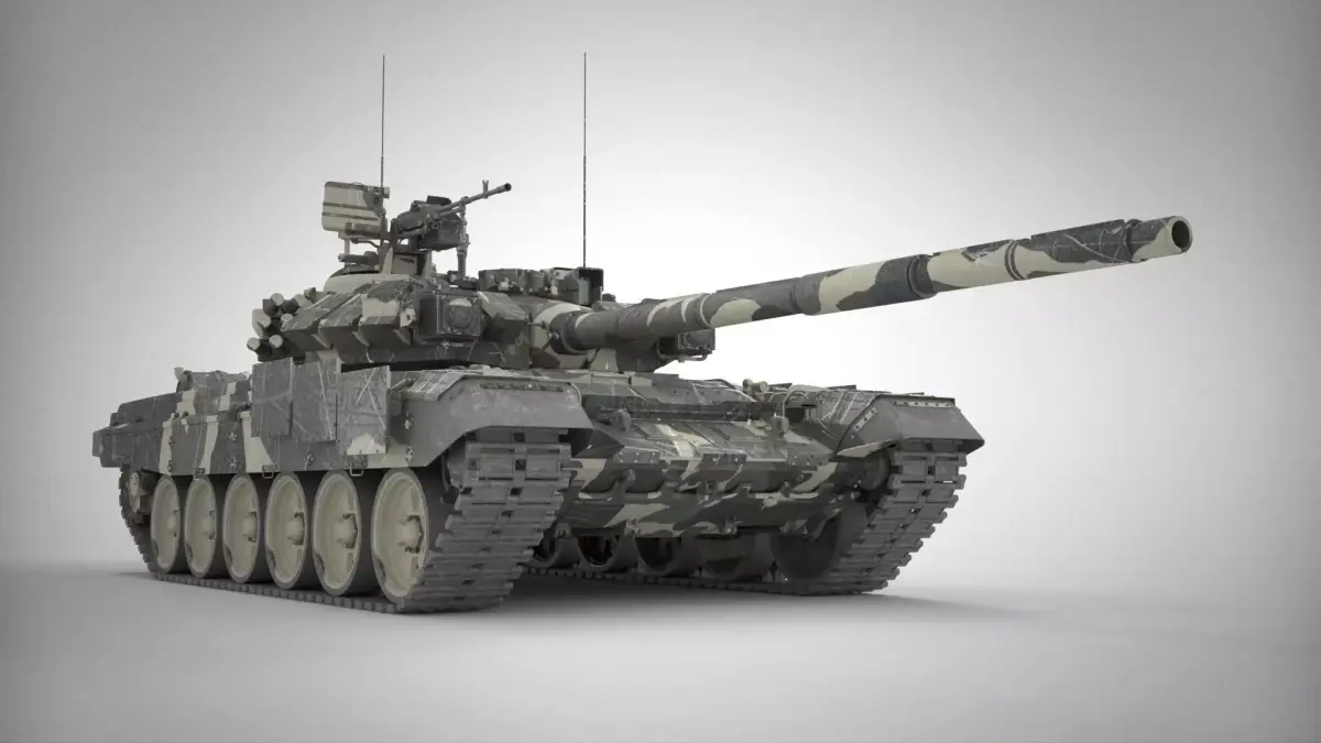 Modern Tank 3D model