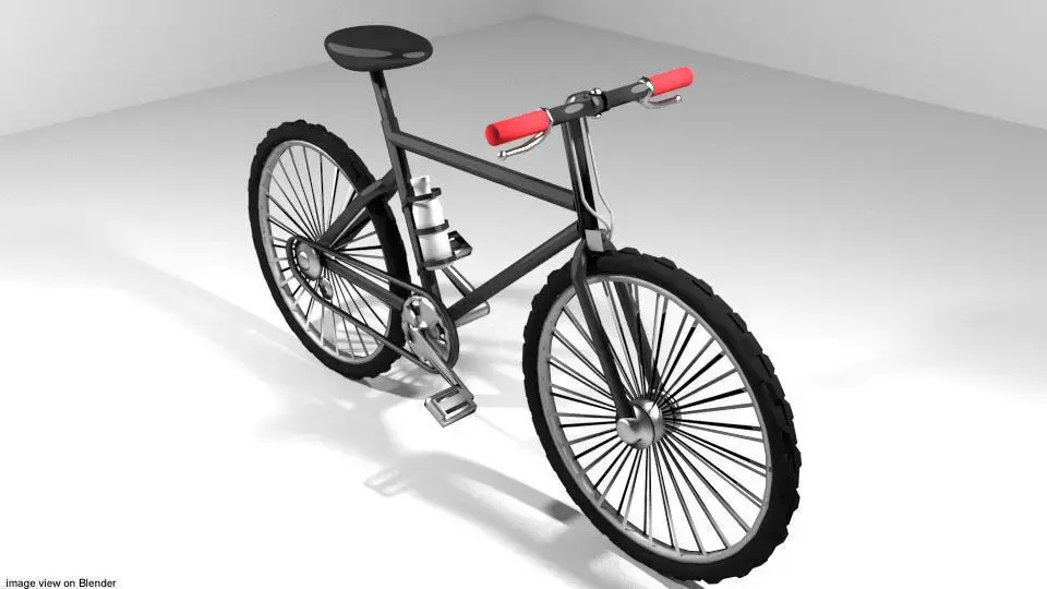 Bicycle - Mountianbike 3D model