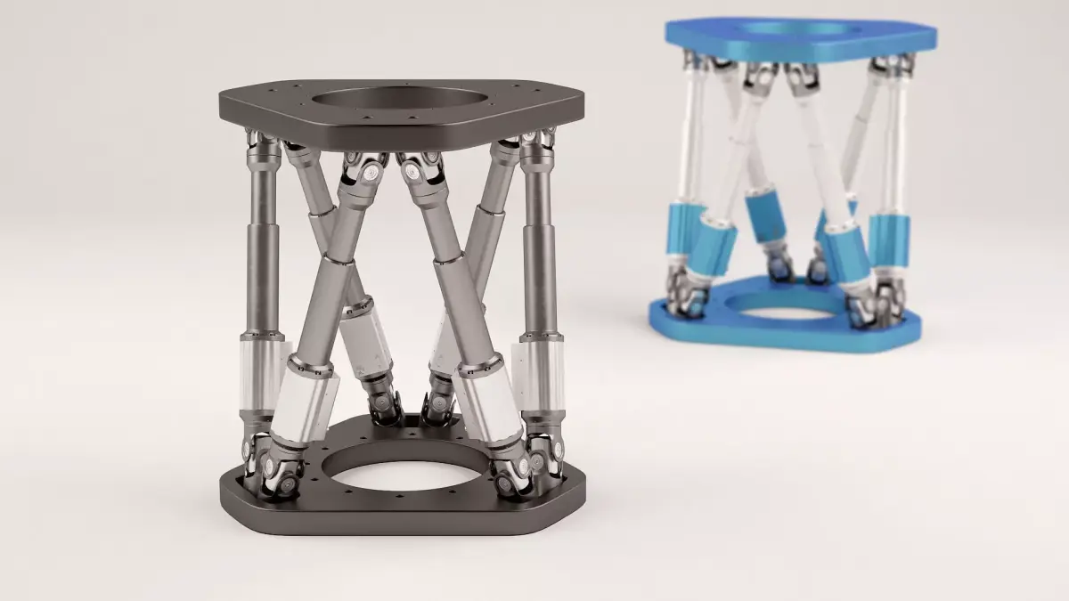 H-845 Hexapod 3D model