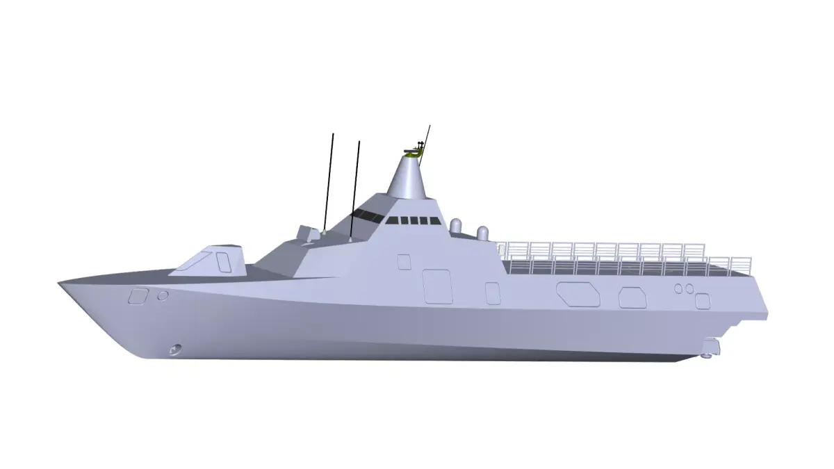 High speed boat 3D model