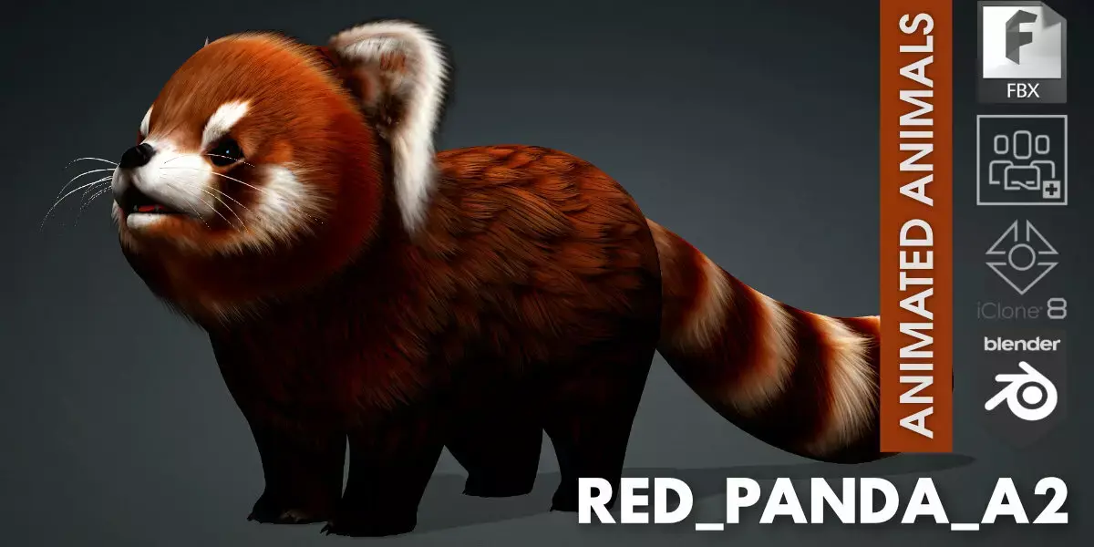 Red Panda A2 Free 3D model