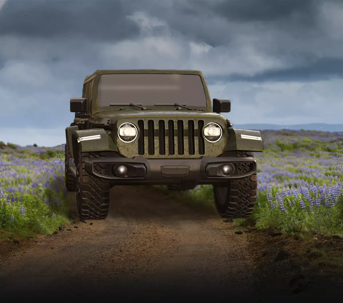 Jeep Gladiator  3D model purchase