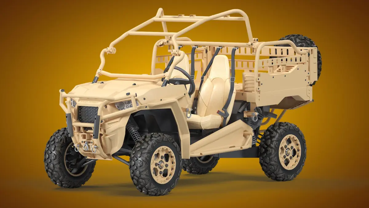 Polaris MRZR 2 3D model