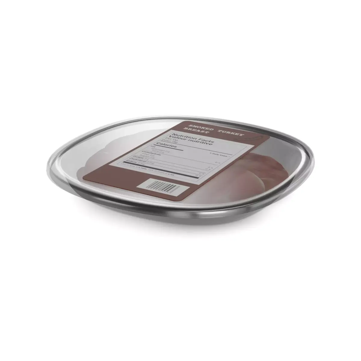 Deli sausages Smoked Turkey Breast 3D model