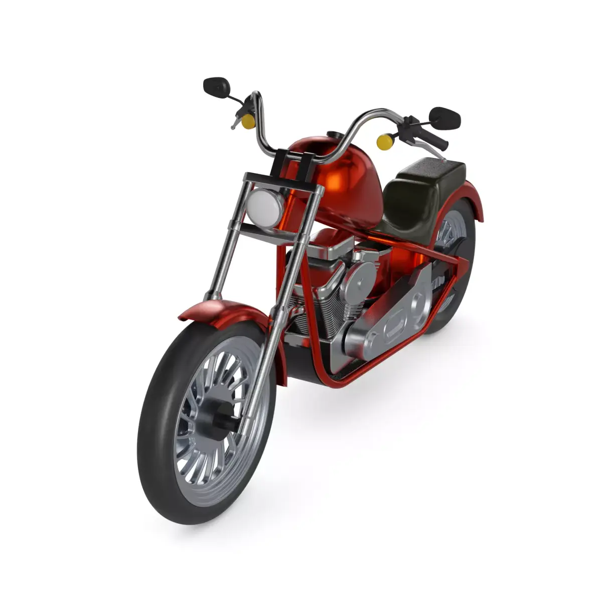Chopper 3D model shop