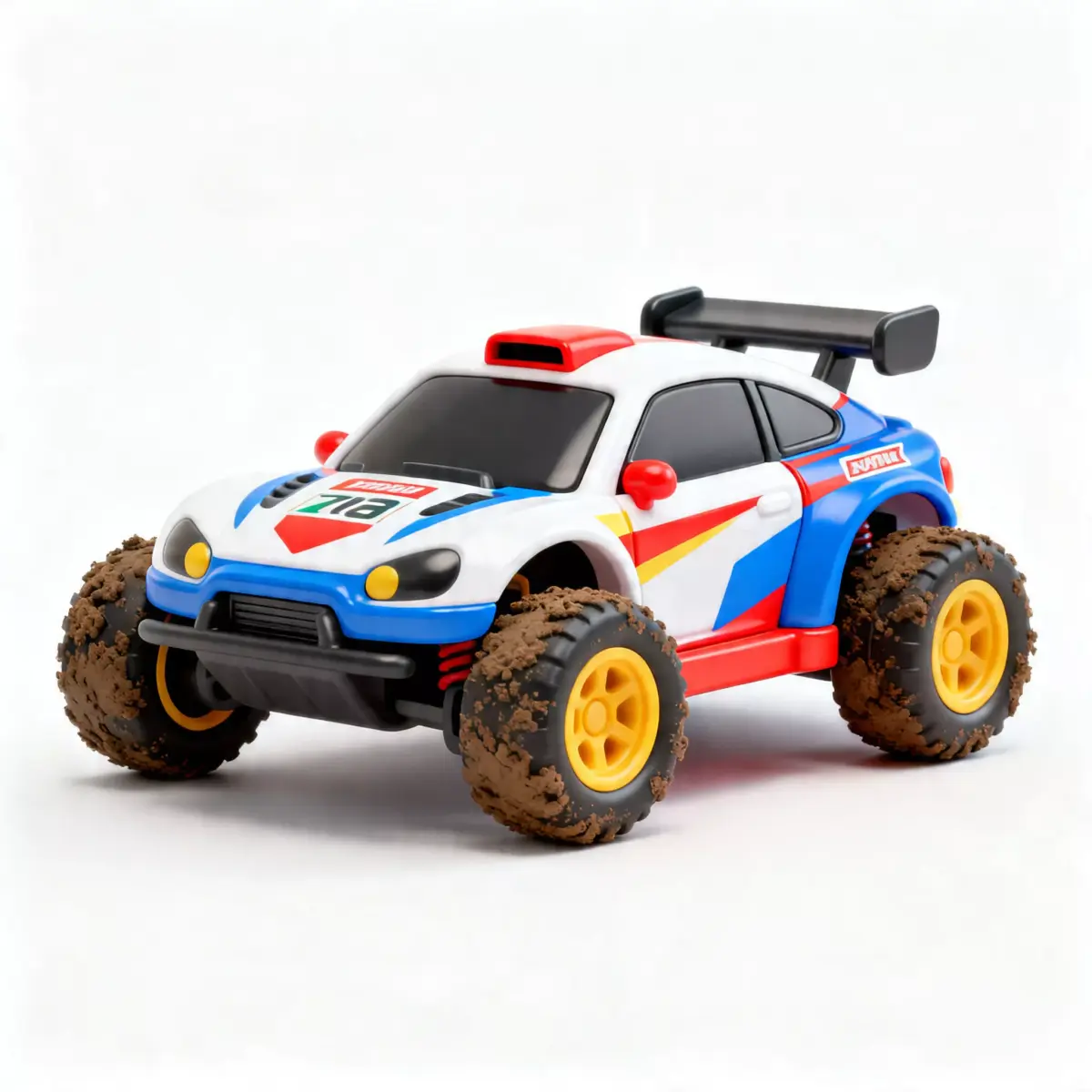 Stylized All-Terrain Rally Car 3D Model Low-poly 3D model