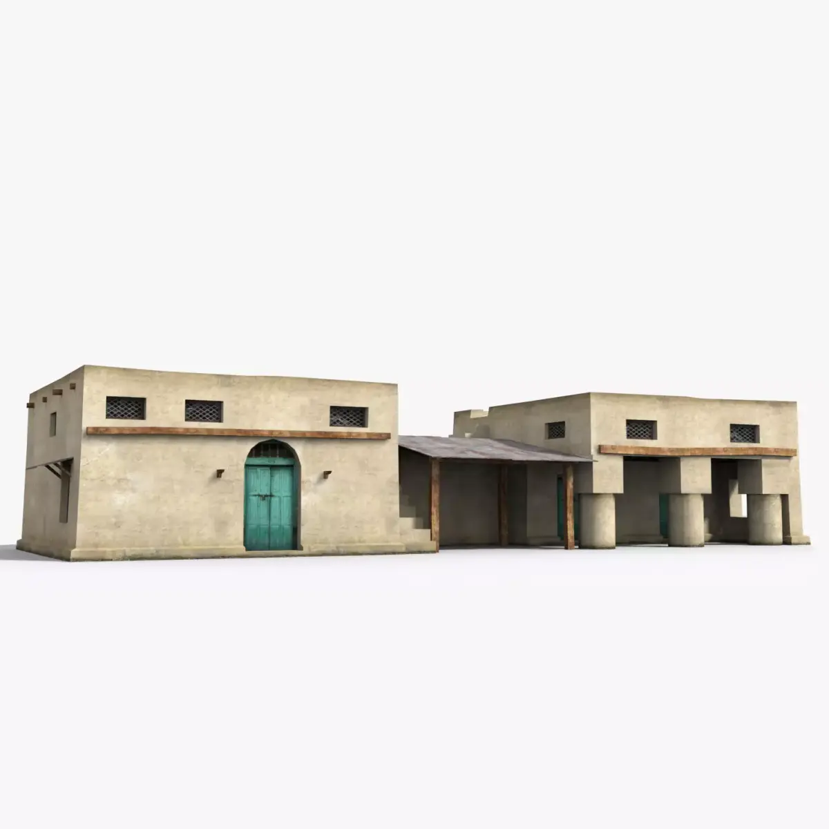 Arab x11 Low-poly 3D model purchase