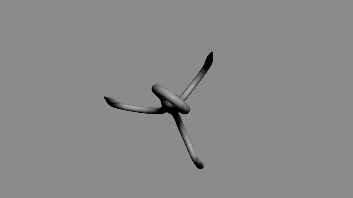 Treble Hook Free 3D model