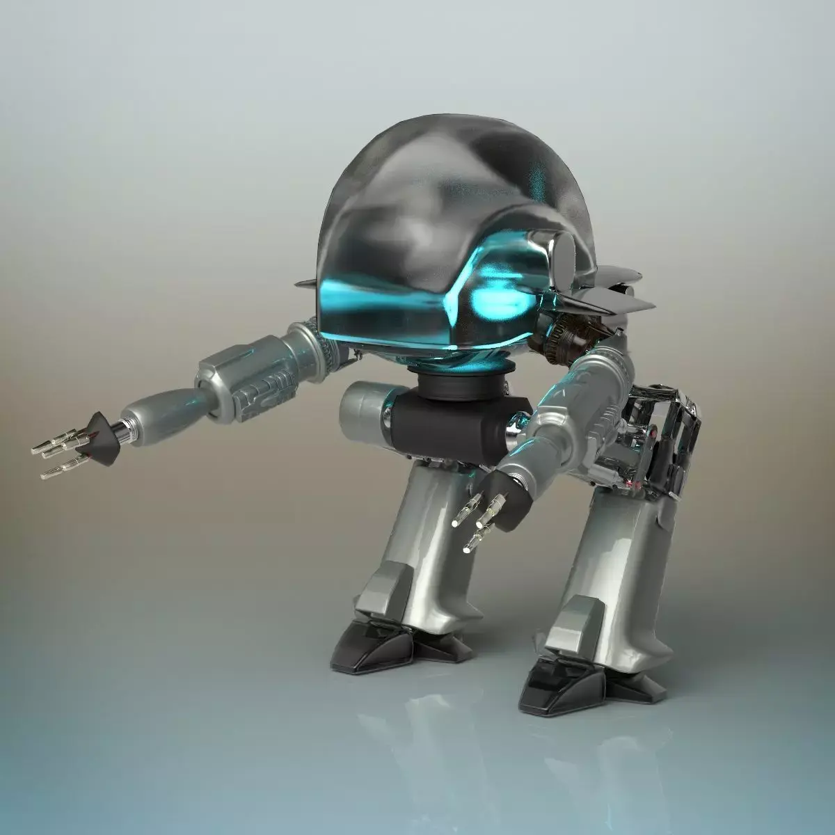 Battle Robot 3D model purchase