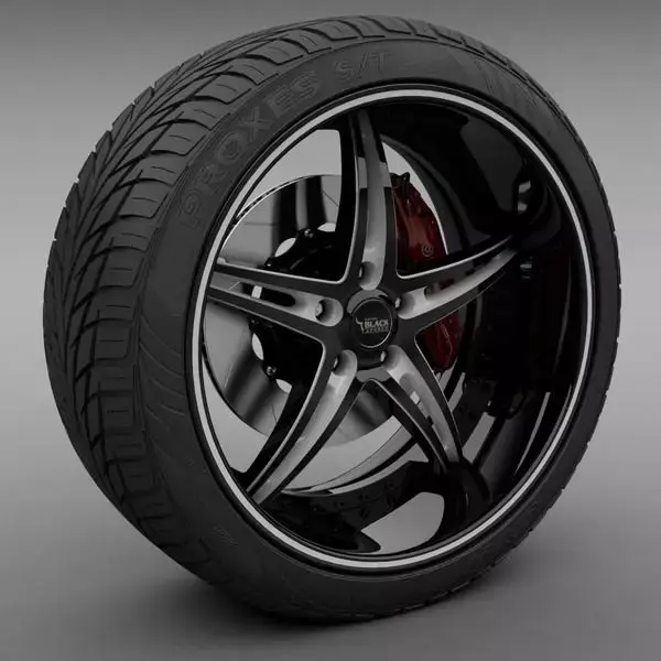 Savini Forged BS-1 Wheel 3D model